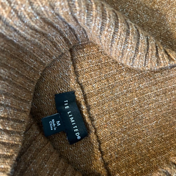 The Limited Brown Diamond Knit Sweter - Picture 4 of 4